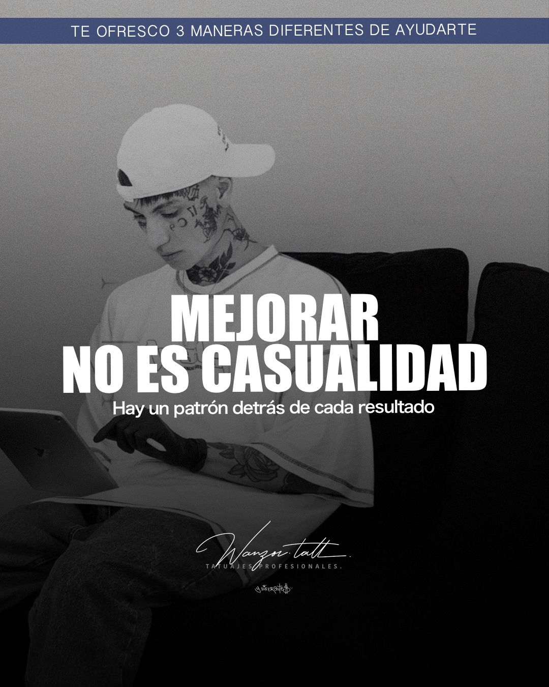 Wanzor Tatt trabajando en su posicionamiento profesional para tatuadores